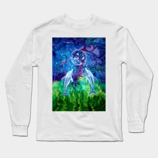 Dolphin Gaze (Prints, Cards & Posters) Long Sleeve T-Shirt